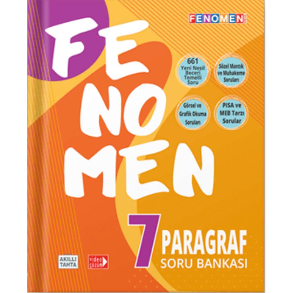 FENOMEN 7 PARAGRAF SORU BANKASI (B)