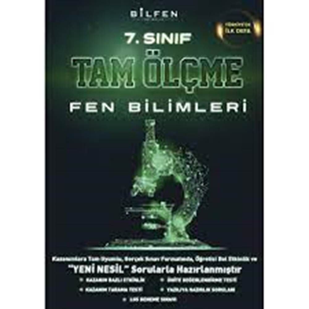 BİLFEN 7. SINIF FEN BİLİMLERİ TAM ÖLÇME YENİ