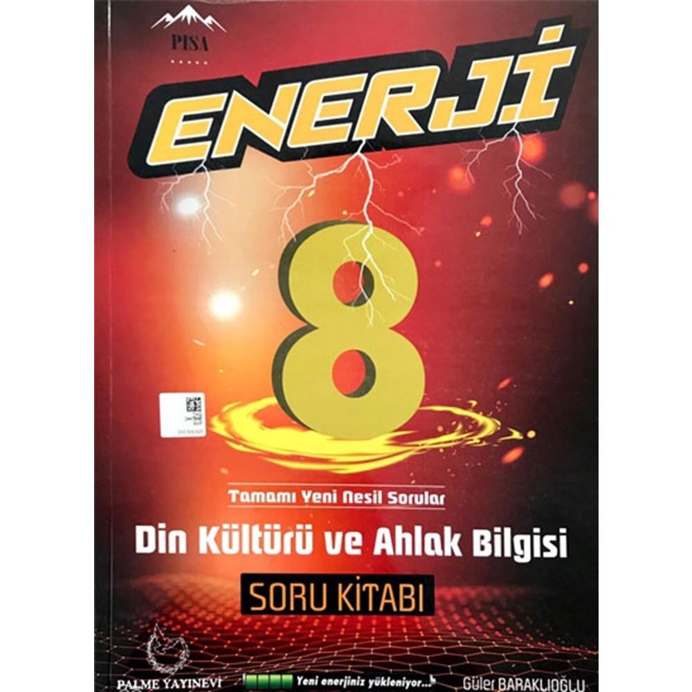 Palme Yayıncılık Palme 8. Sınıf Din Kültürü ve Ahlak Bilgisi Enerji Soru Kitabı