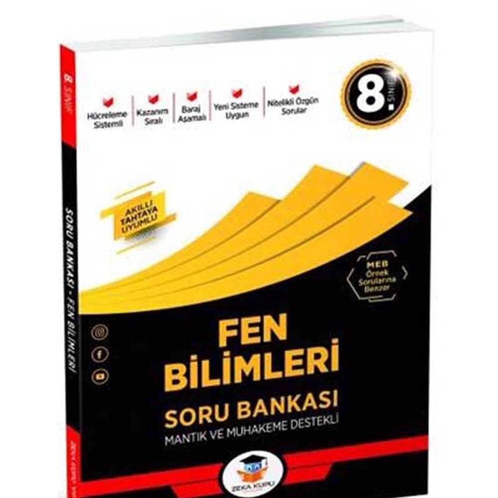 ZEKA KÜPÜ 8. SINIF FEN BİLGİSİ SORU BANKASI