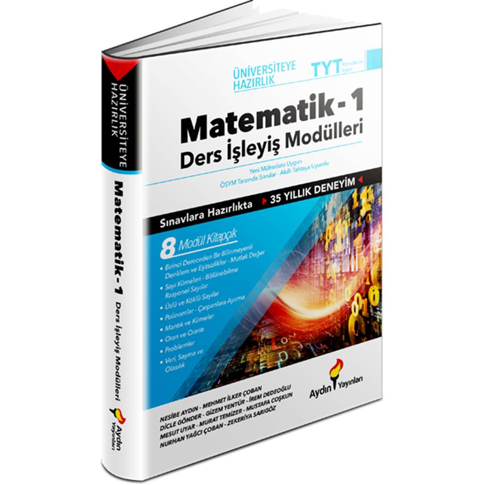 Üniversiteye Hazırlık Matematik Ders İşleyiş Modülleri 1. Kitap (Kampanyalı Ürün)