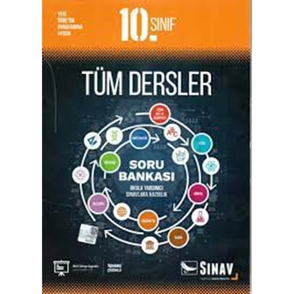 Sınav 10. Sınıf Tüm Dersler Soru Bankası 2021