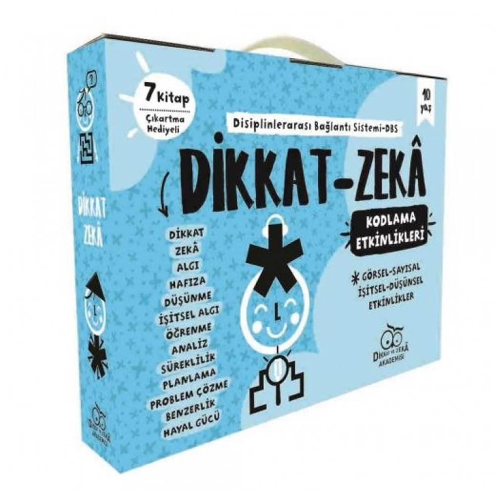 Dikkat - Zeka 4. Sınıf Seti - 10 Yaş (7 Kitap)