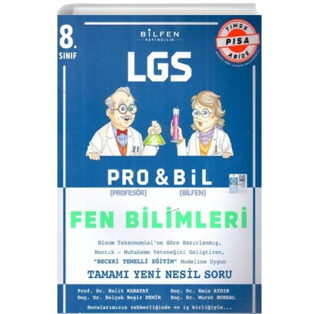 Bilfen Yayıncılık 8. Sınıf LGS Fen Bilimleri Probil Soru Bankası