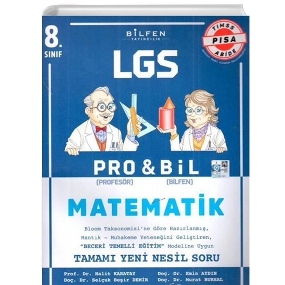 Bilfen Yayıncılık 8. Sınıf LGS Matematik ProBil Soru Bankası