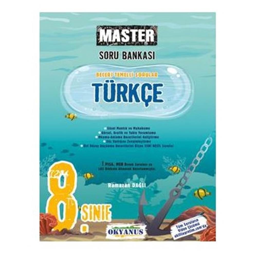 8. Sınıf LGS Master Türkçe Soru Bankası Okyanus Yayınları