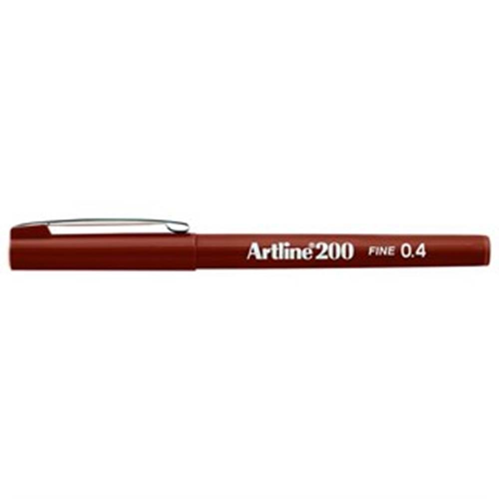 ARTLINE 200 FINE KALEM 0.4 DARK BROWN (KOYU KAHVE)