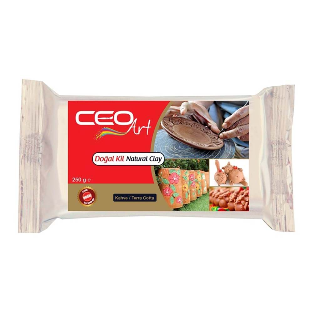 CEOART DOĞAL KİL KAHVERENGİ 250 GR.