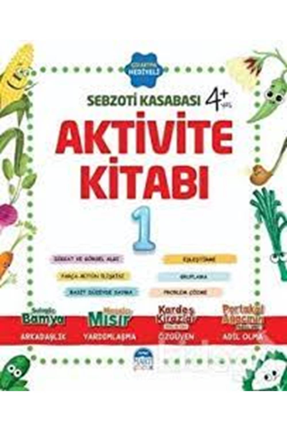 Sebzoti Kasabası Aktivite Kitabı 1 - 4+ Yaş