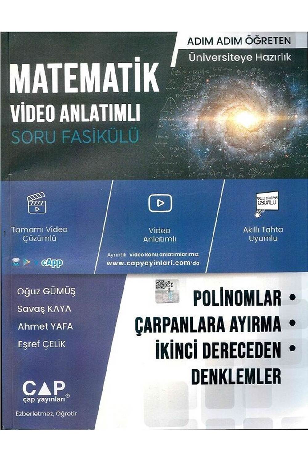 ÜNİV. HAZ MATEMATİK KA-SB POLİ.ÇR.AYR.2.DN - 23-24