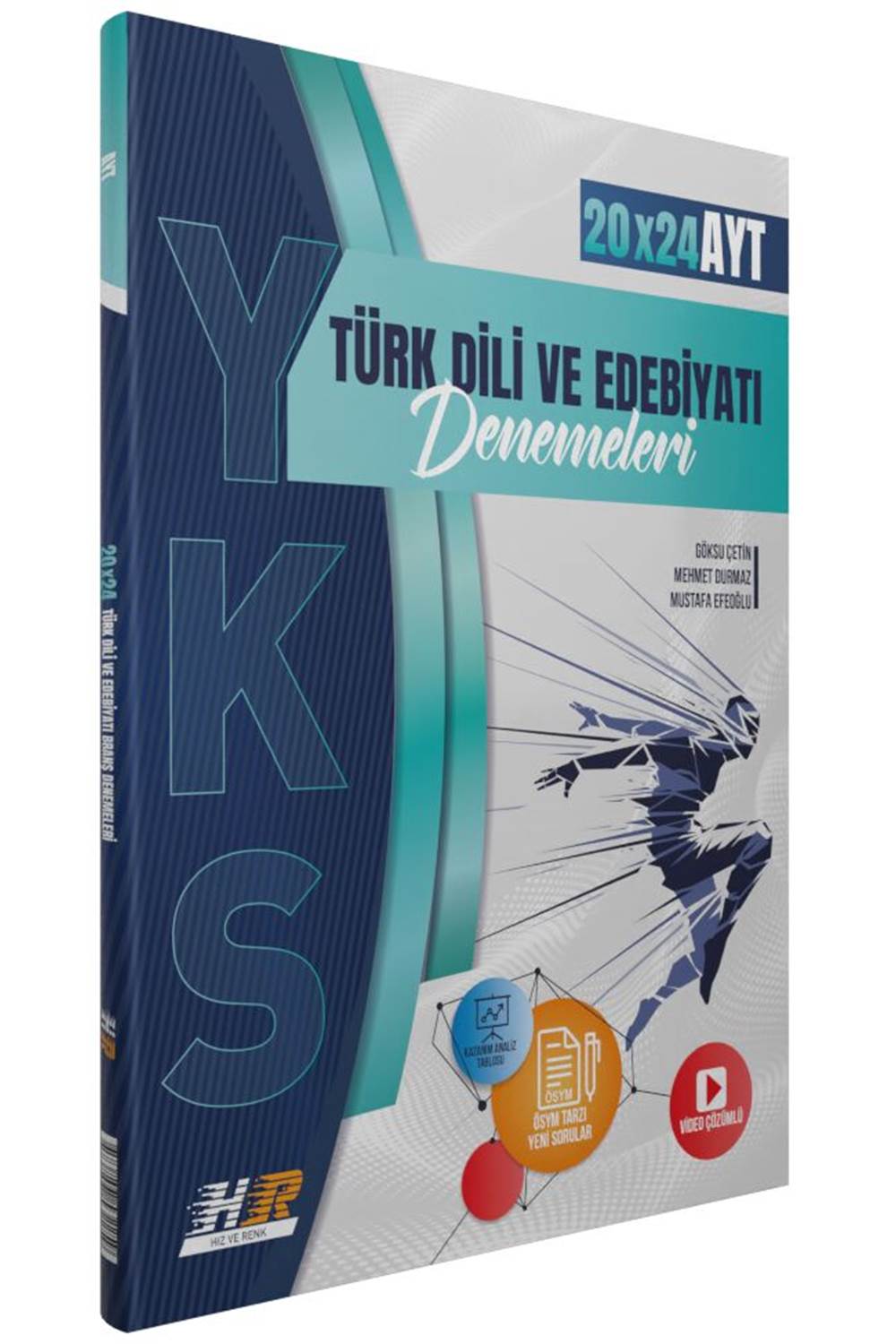 Hız ve Renk Yayınları AYT Türk Dili ve Edebiyatı 20 x 24 Denemeleri