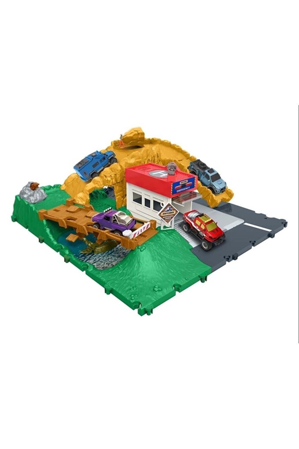 MATCHBOX AKSİYON SÜRÜCÜLERİ İTFAİYE KURTARMA EKİBİ OYUN SETİ