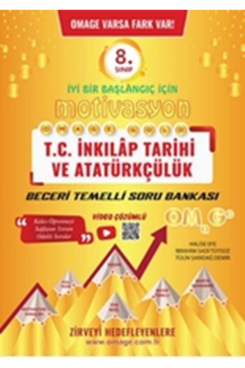 8. Sınıf Omage Motivasyon T.C. İnkılap Tarihi ve Atatürkçülük Soru Bankası