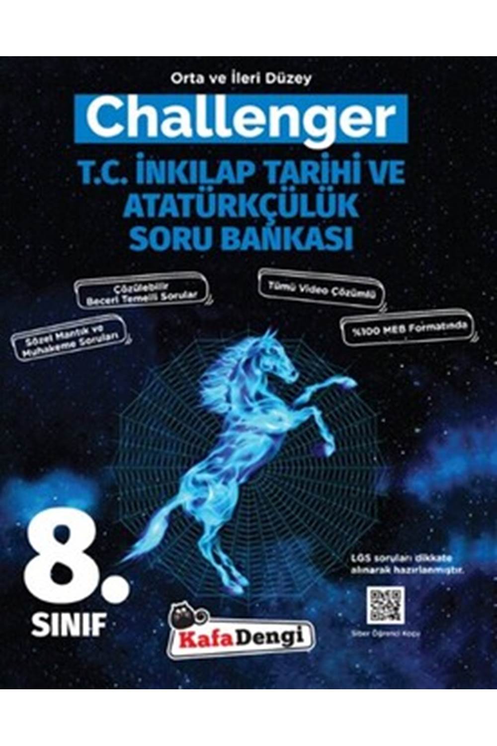 Kafadengi 8.Sınıf Challenger T.C. İnkılap Tarihi Soru Bankası (Tümü Video Çözümlü)