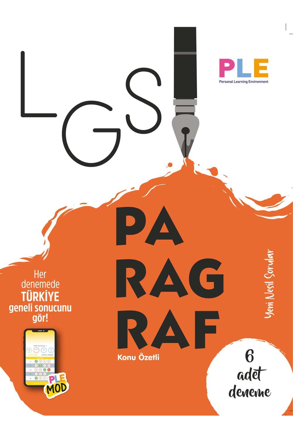 LGS - Paragraf Kitabı + 6 Türkçe Denemesi