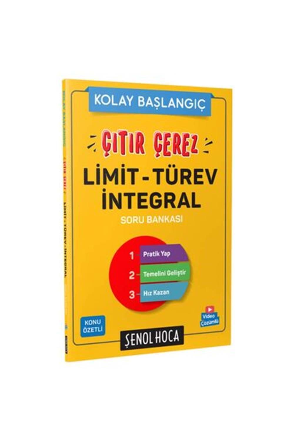 Şenol Hoca Yayınları Çıtır Çerez Limit Türev İntegral