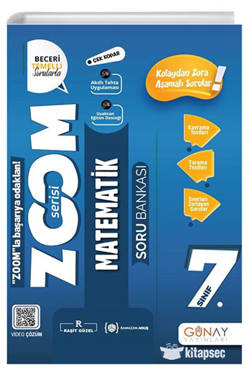 Günay Yayınları 7. Sınıf Zoom Serisi Matematik Soru Bankası