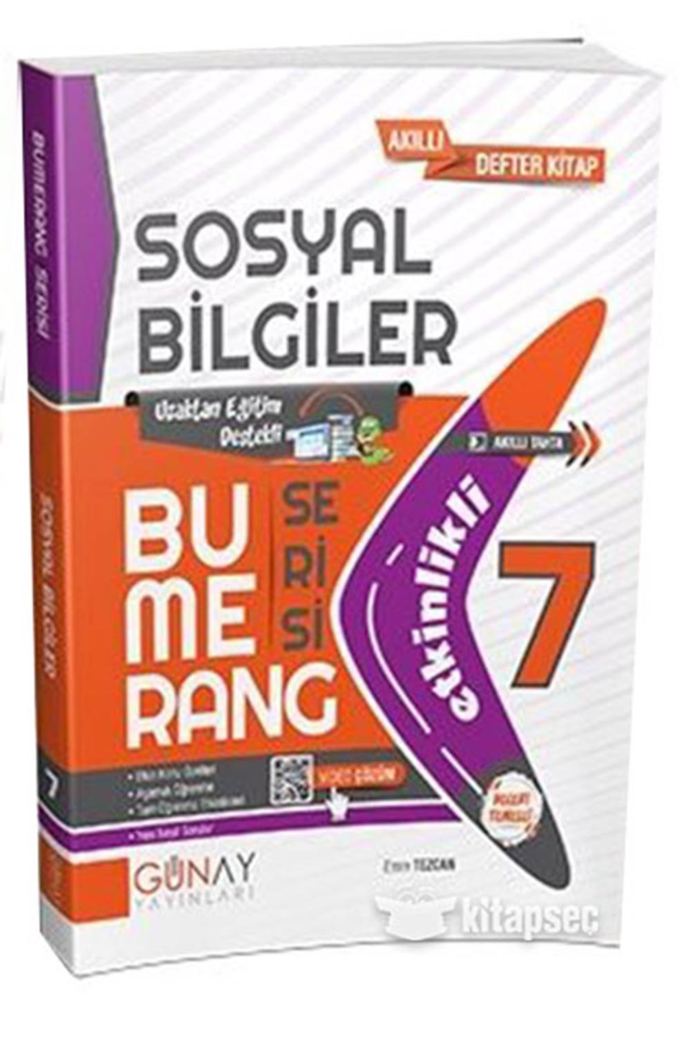 Günay Yayınları 7. Sınıf Bumerang Serisi Etkinlikli Sosyal Bilgiler