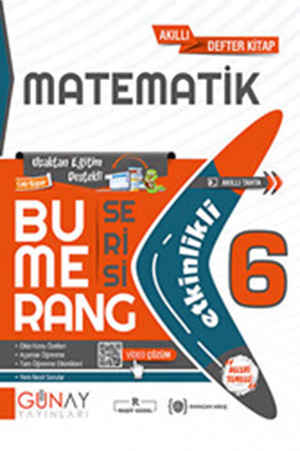 Günay Yayınları 6. Sınıf Matematik Bumerang Soru Bankası