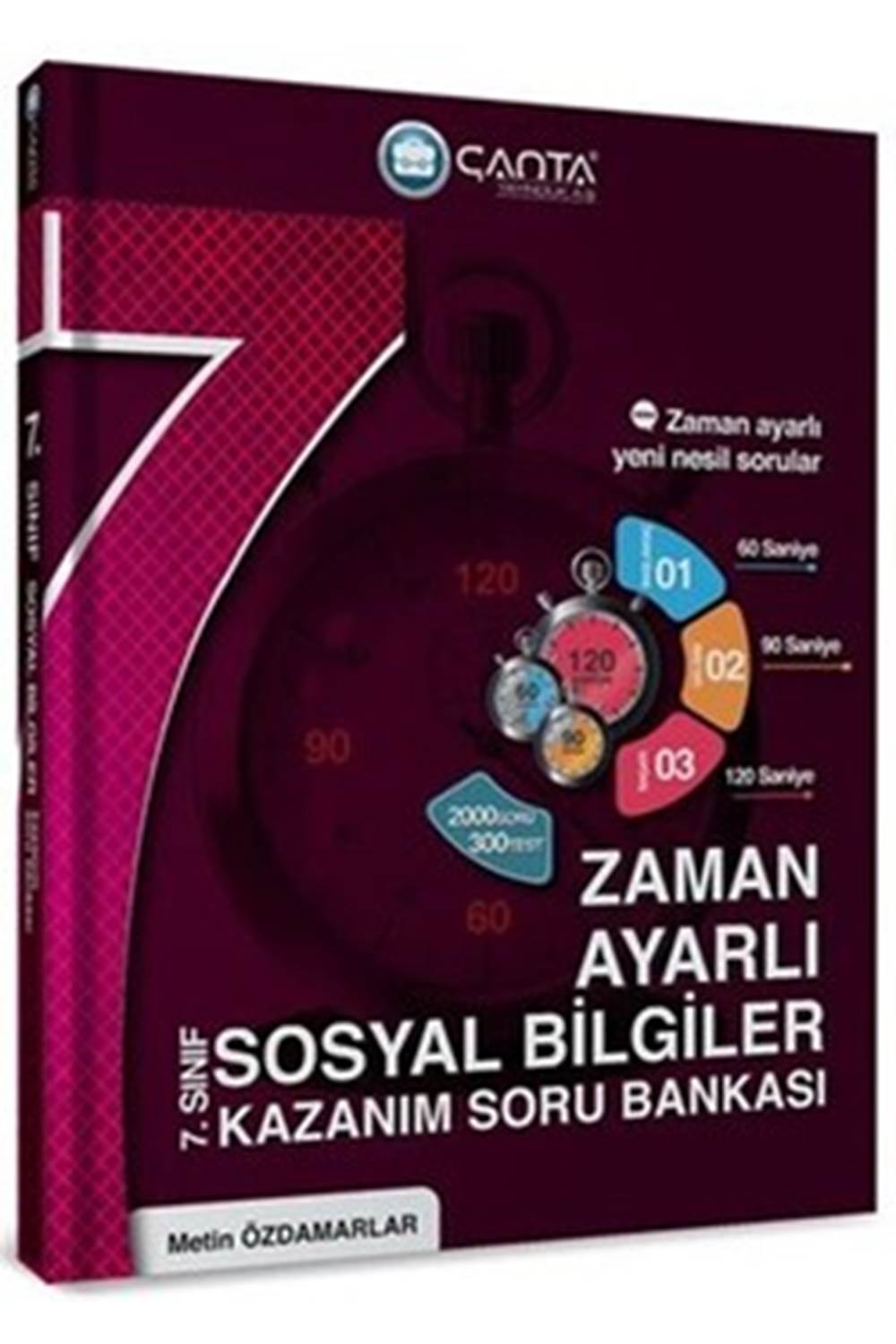 Çanta 7. Sınıf Sosyal Bilgiler Zaman Ayarlı Kazanım Soru Bankası