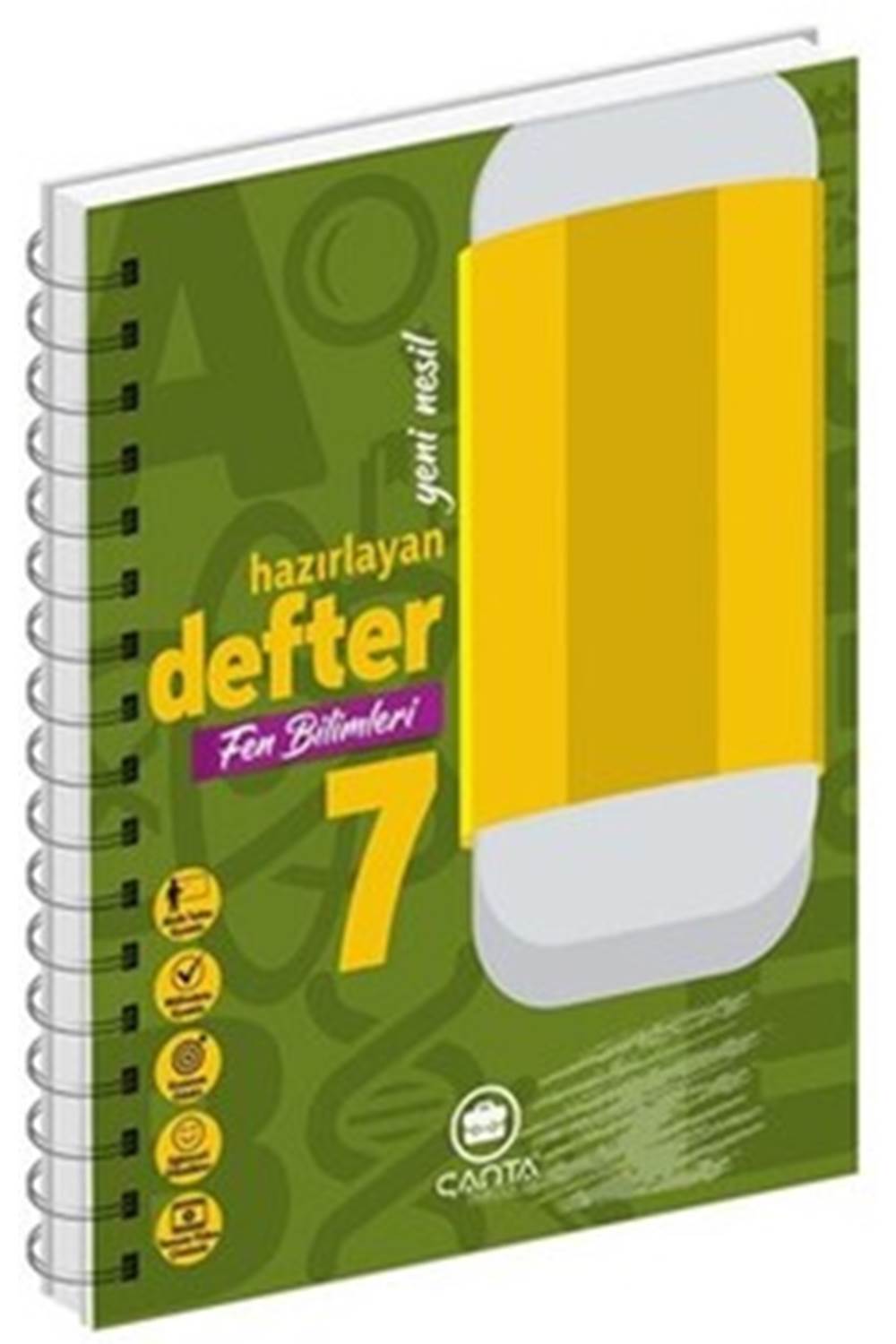 Çanta 7. Sınıf Fen Bilimleri Hazırlayan Defter