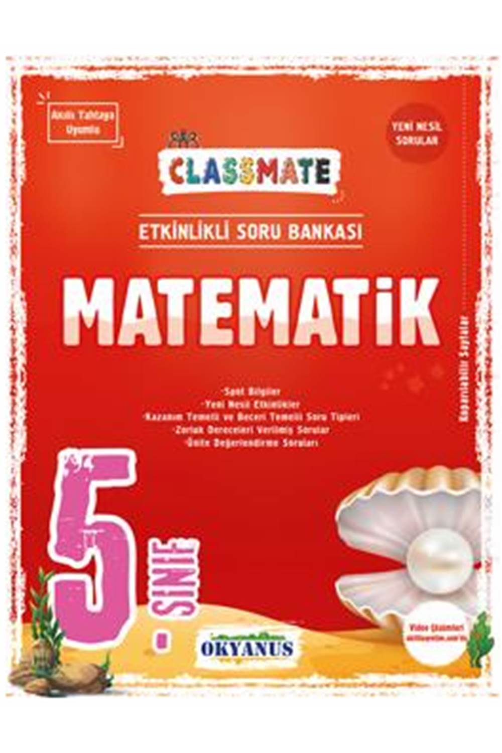 Okyanus 5. Sınıf Classmate Matematik Soru Bankası