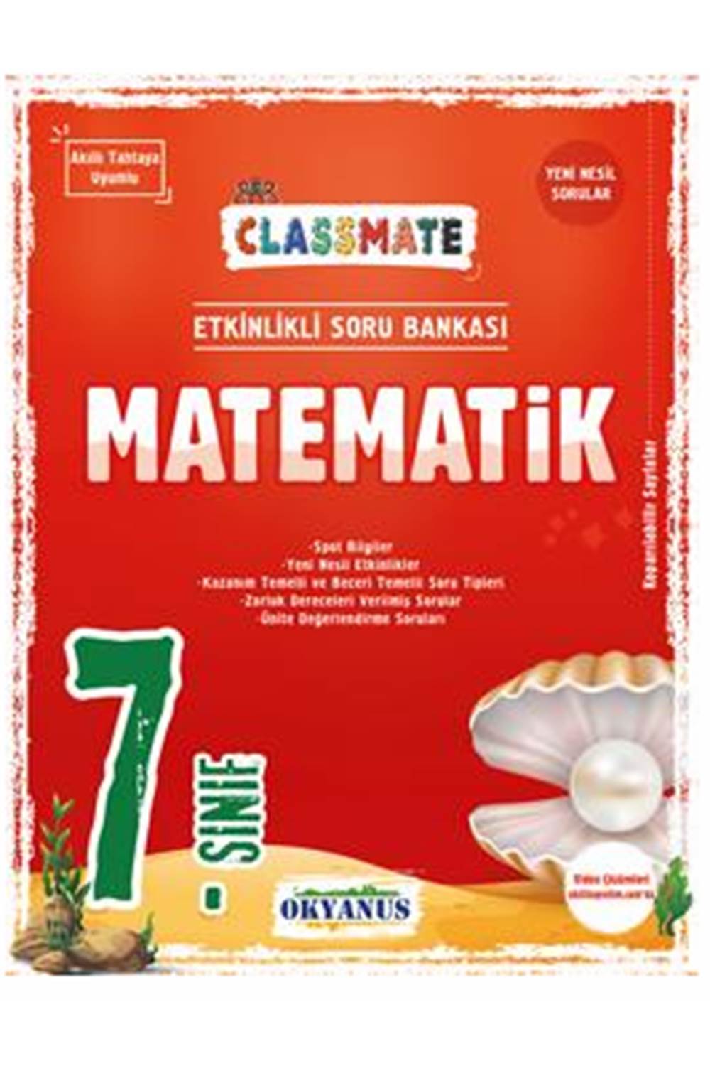 Okyanus 7. Sınıf Classmate Matematik Soru Bankası