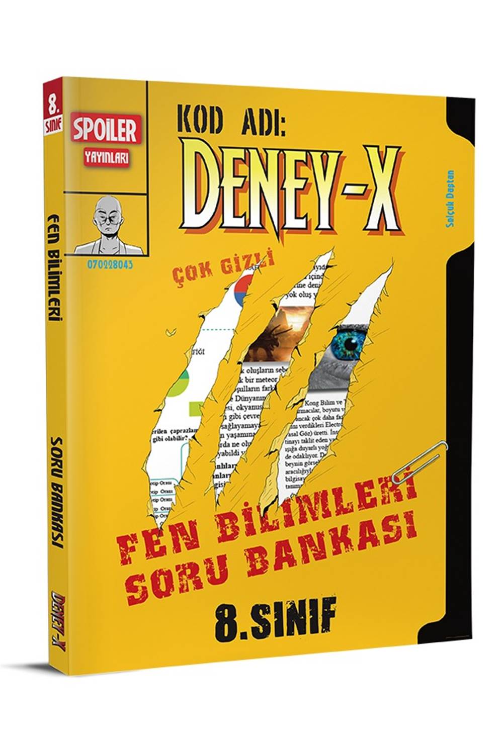 8. Sınıf Fen Bilimleri Deney X Soru Bankası Spoiler Yayınları
