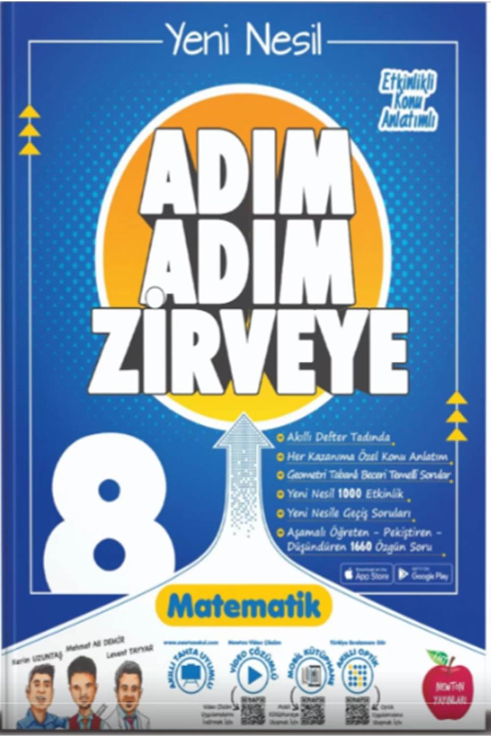 8.SINIF MATEMATİK ADIM ADIM ETKİNLİKLİ KONU ANLATIMLI SORU BANKALARI --MATEMATİK
