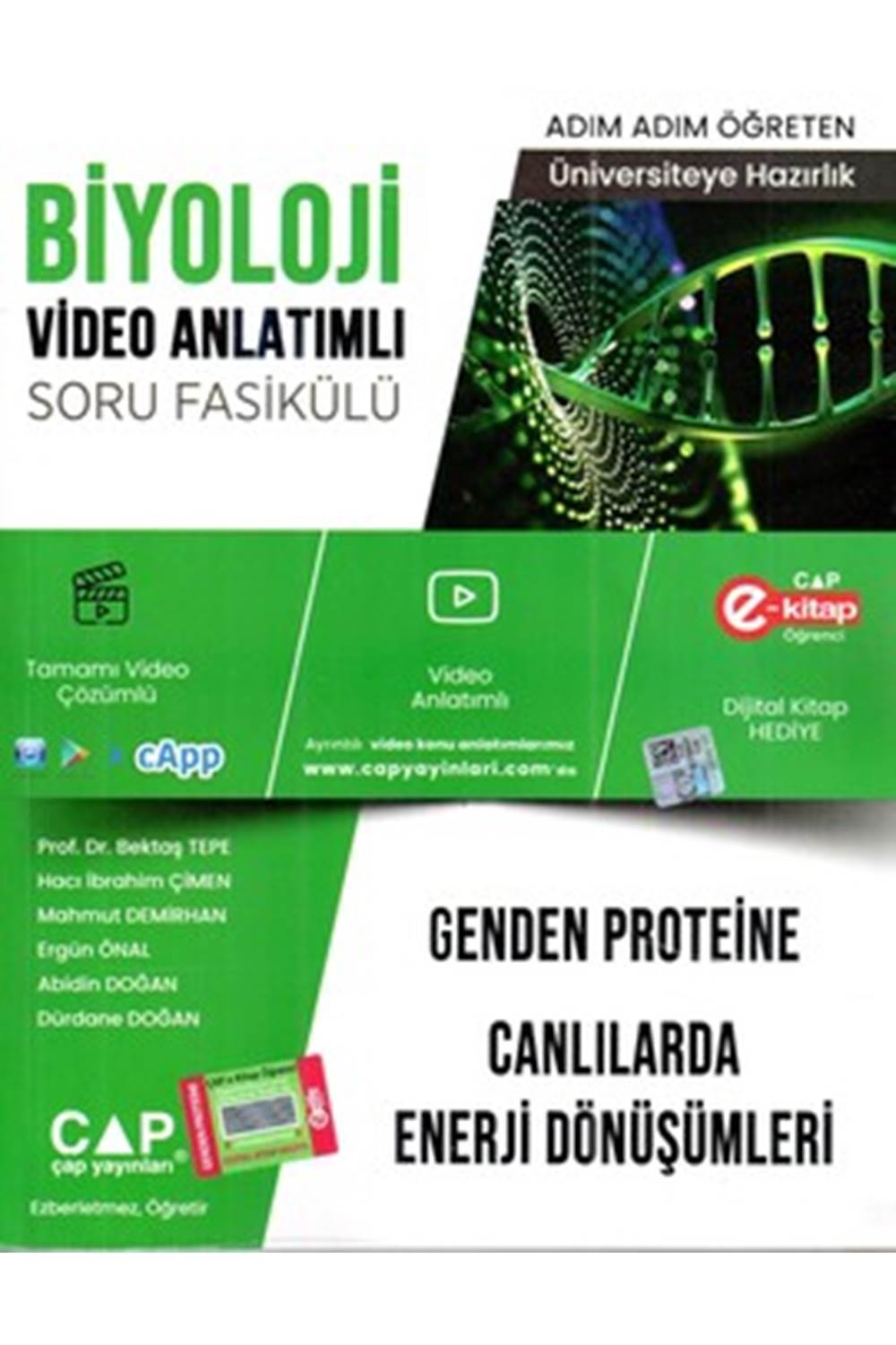 ÜNİV. HAZ BİYOLOJİ KA-SB GENDEN PRO-CAN - 2023