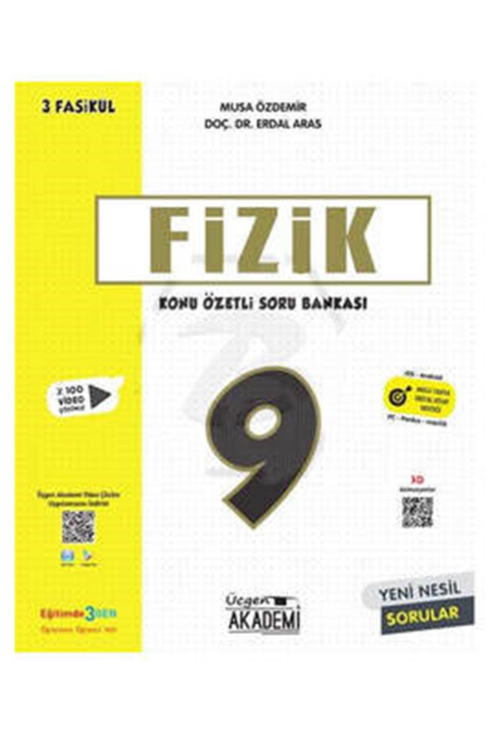 ÜÇGEN AKADEMİ 9. SINIF FİZİK KONU ÖZETLİ SORU BANKASI