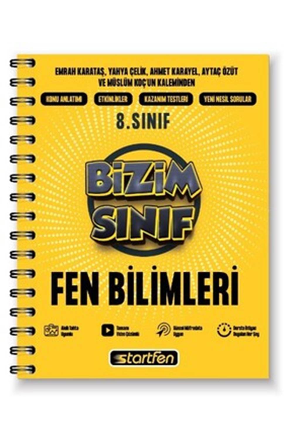 8. SINIF BİZİM SINIF FEN BİLİMLERİ ETKİNLİKLİ SORU BANKASI