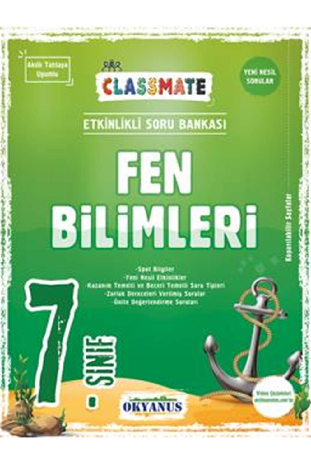 Okyanus 7. Sınıf Classmate Fen Bilimleri Soru Bankası