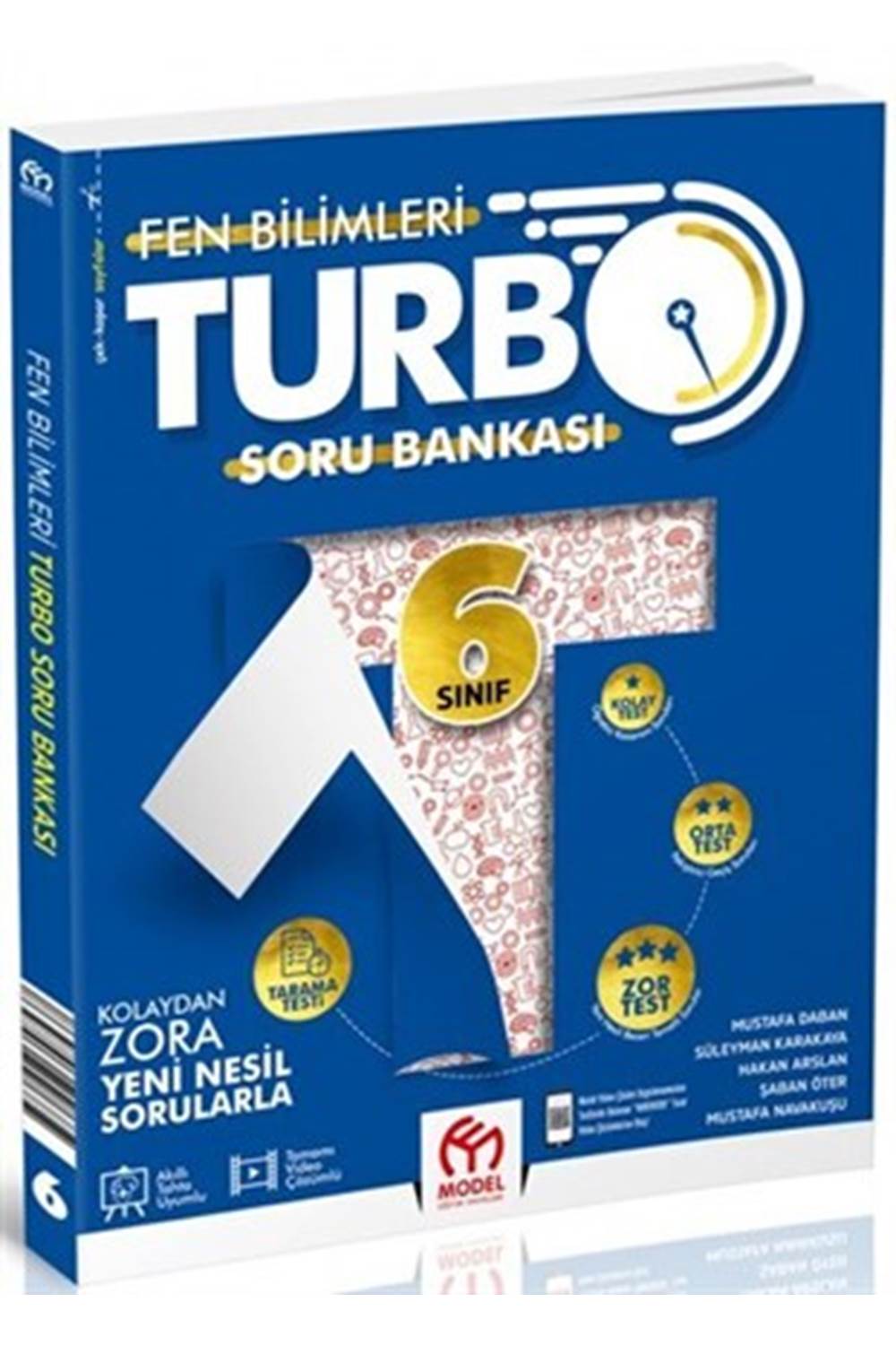 Model 6.Sınıf Turbo Fen Bilimleri Soru Bankası