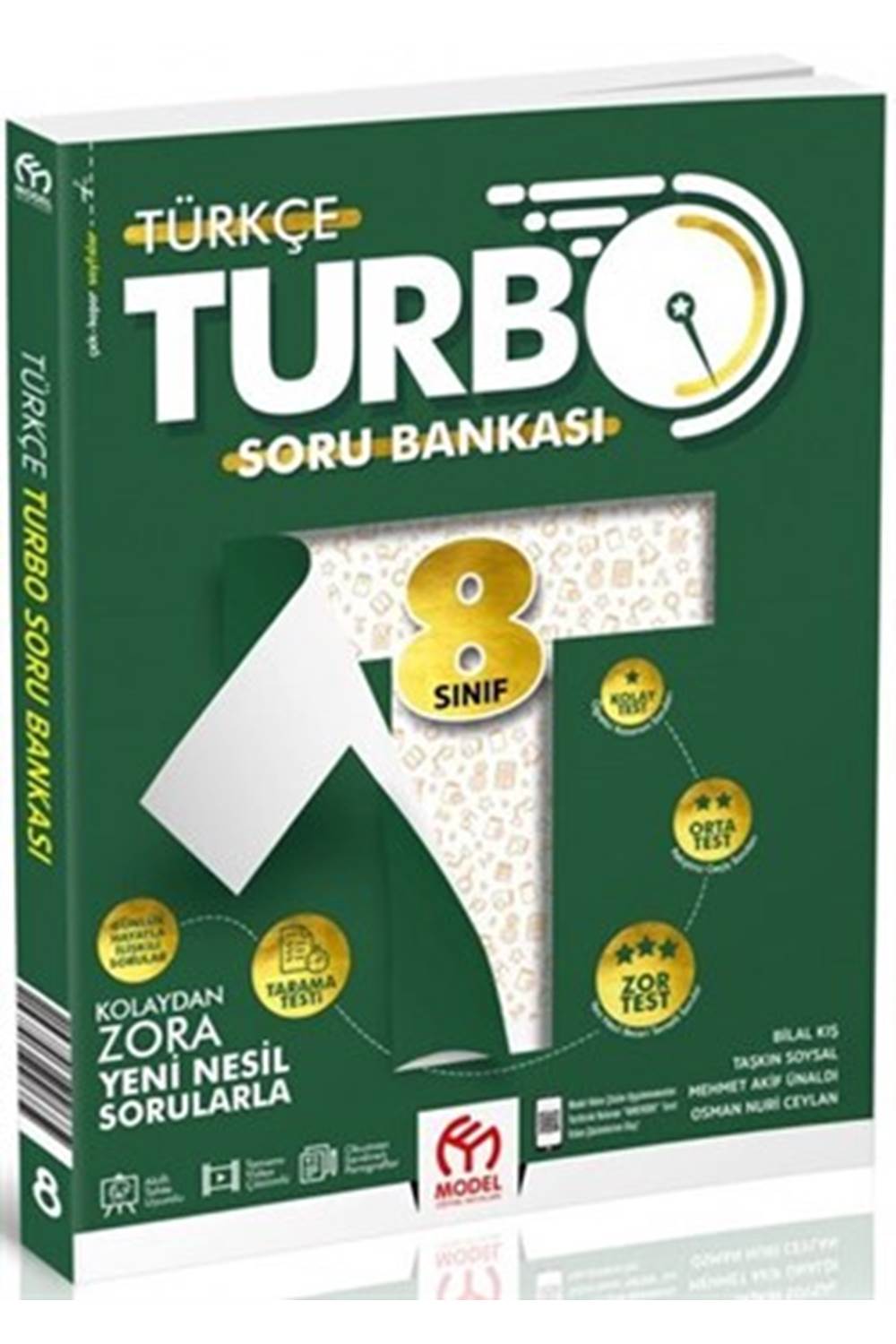 Model 8.Sınıf Turbo Türkçe Soru Bankası
