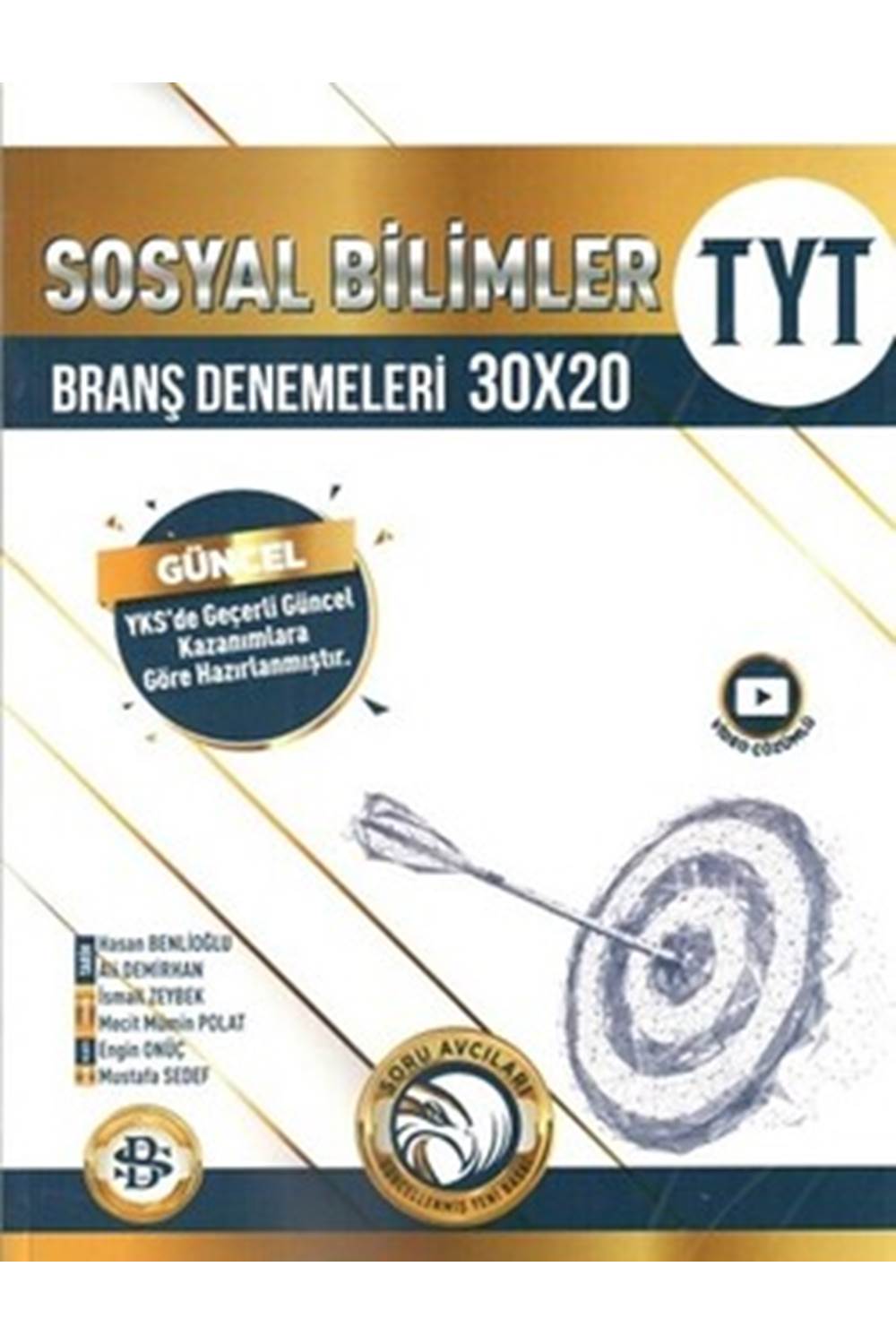 Bilgi Sarmal Yayınları TYT Sosyal Bilimler 30 x 20 Branş Denemeleri
