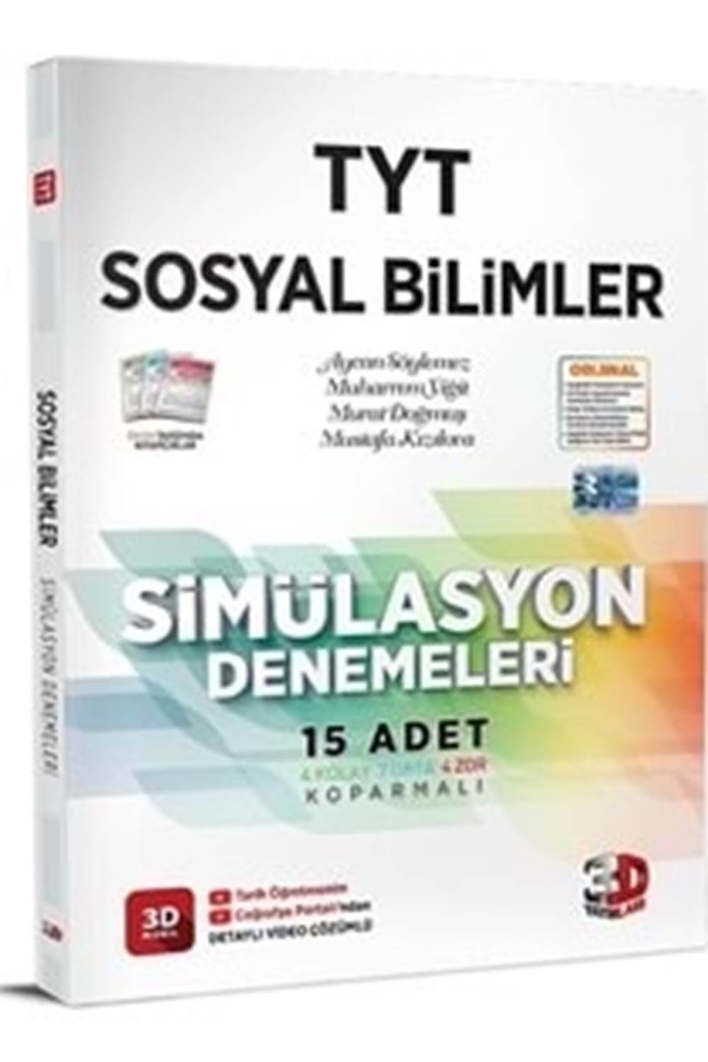3D Yayınları TYT Sosyal Bilimler Simülasyon Denemeleri