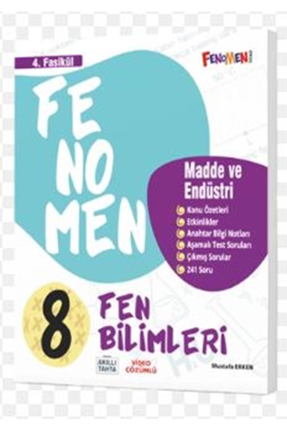 FENOMEN 8 FEN BİLİMLERİ 4.FASİKÜL (MADDE VE ENDÜSTRİ)