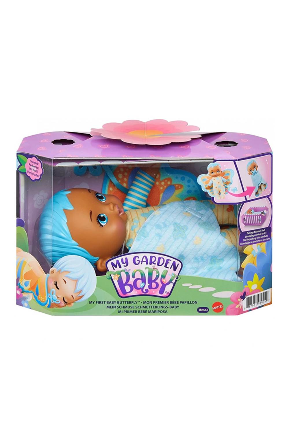 My Garden Baby İlk Kelebek Bebeğim Mavi Saçlı Bebek