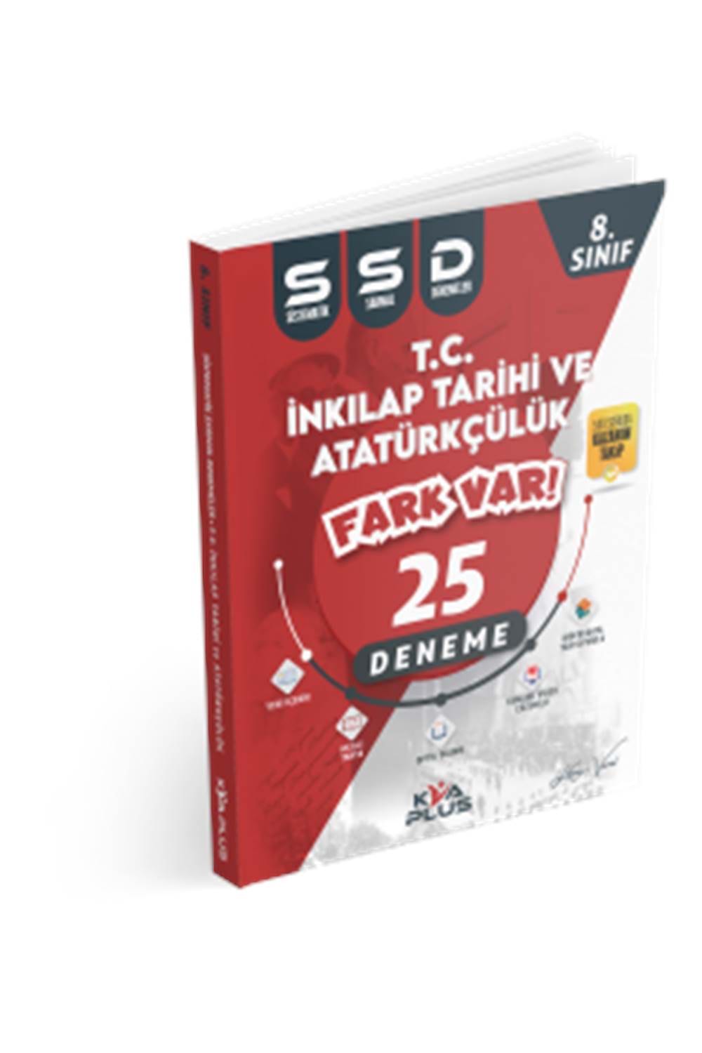 Koray Varol Akademi 8. Sınıf LGS T.C. İnkılap Tarihi ve Atatürkçülük Fark Var 25 Deneme