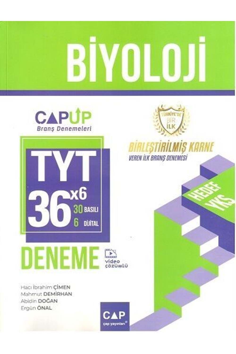 Çap Yayınları TYT Biyoloji 30 x 6 Up Deneme
