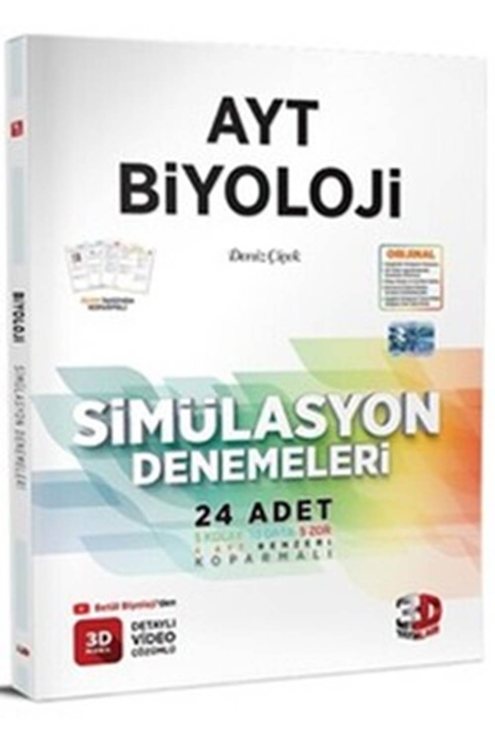 3D Yayınları AYT Biyoloji Simülasyon Denemeleri