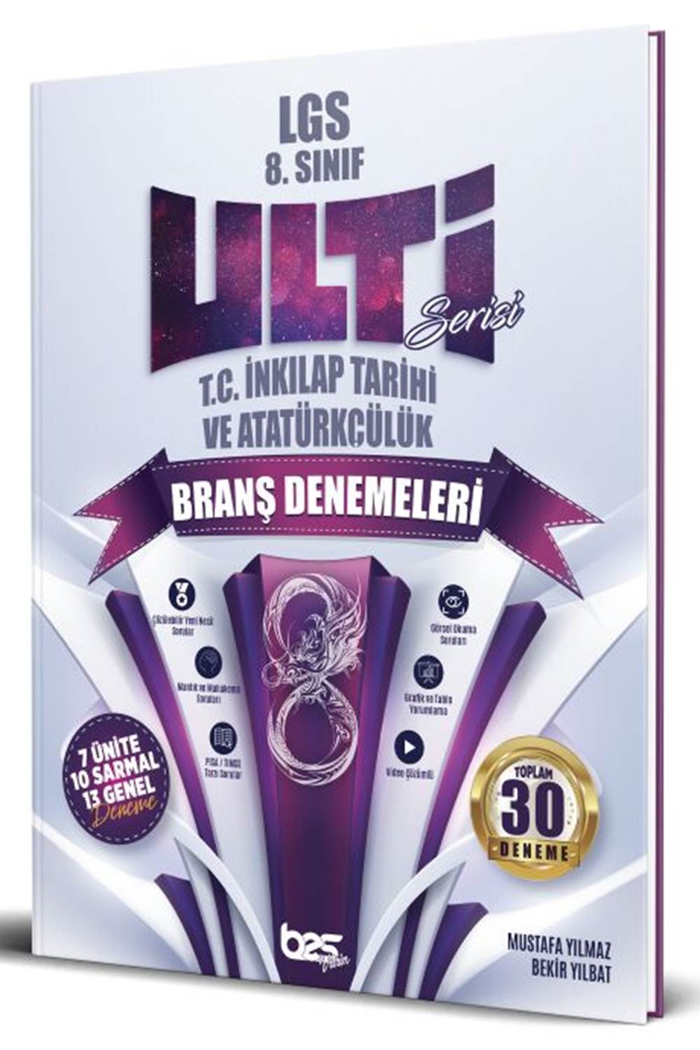 8. Sınıf T.C. İnkılap Tarihi ve Atatürkçülük Ulti Serisi Denemeleri Bes yayınları