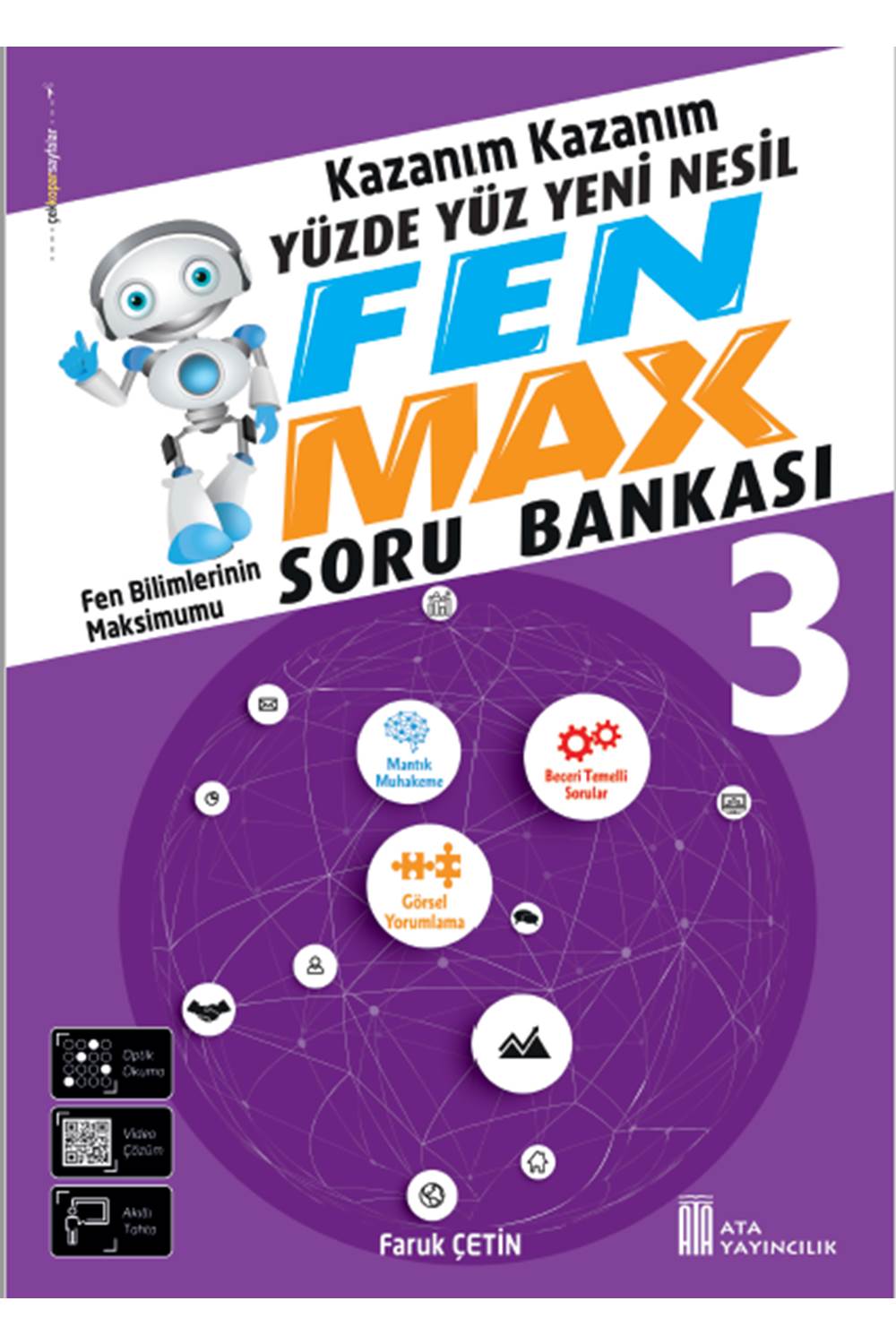 ATA 3. SINIF FEN-MAX BECERİ TEMELLİ FEN BİLİMLERİ SORU BANKASI