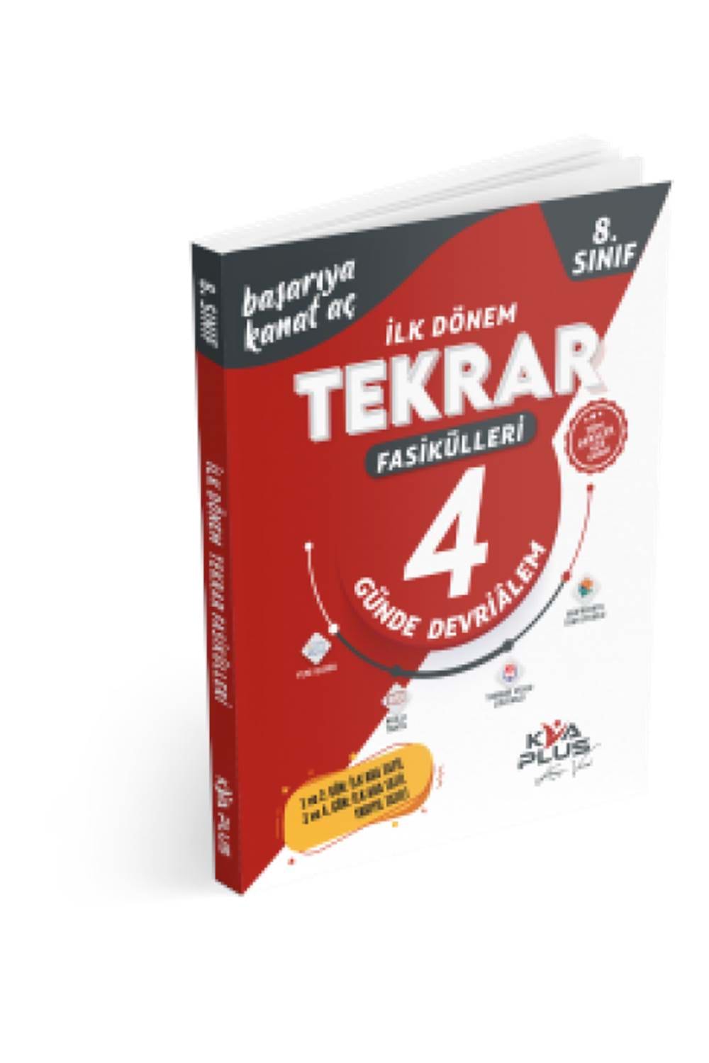 KVA Yayınları 8. Sınıf LGS İlk Dönem 4 Günde Devri Alem Tekrar Fasikülleri