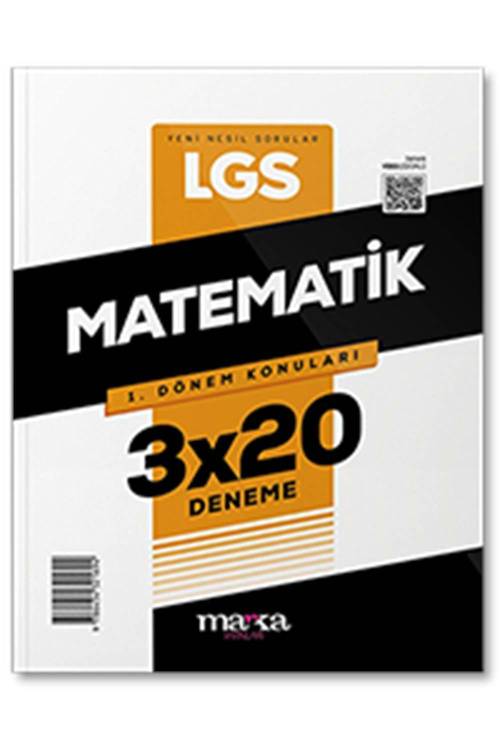 Marka Yayınları 2023 LGS 1. Dönem Konuları Matematik 3 Deneme