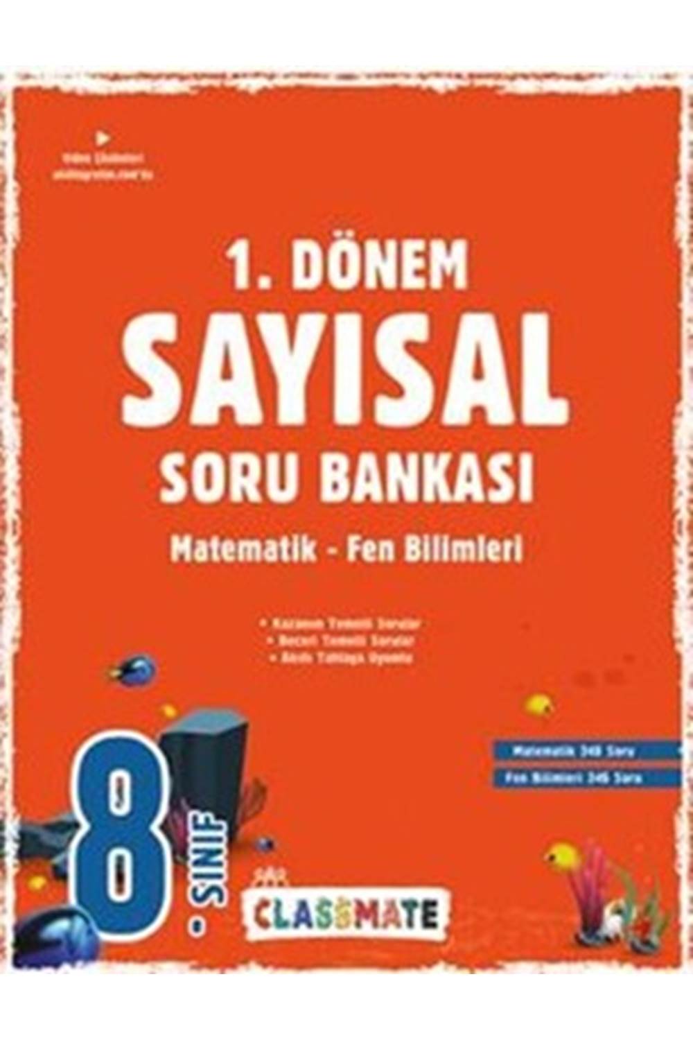 Okyanus 8. Sınıf Classmate 1. Dönem Sayısal Soru Bankası