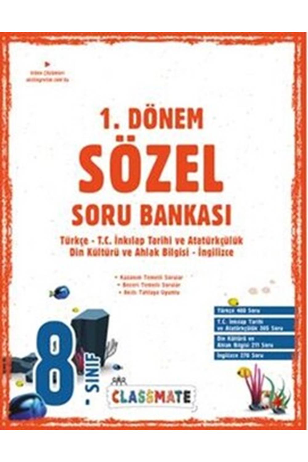 Okyanus 8. Sınıf Classmate 1. Dönem Sözel Soru Bankası