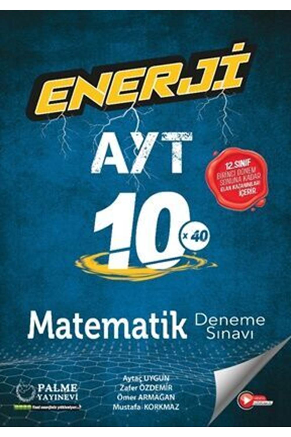 PALME YKS 1.DÖNEM AYT ENERJİ MATEMATİK 10 X 40 DENEME SINAVI