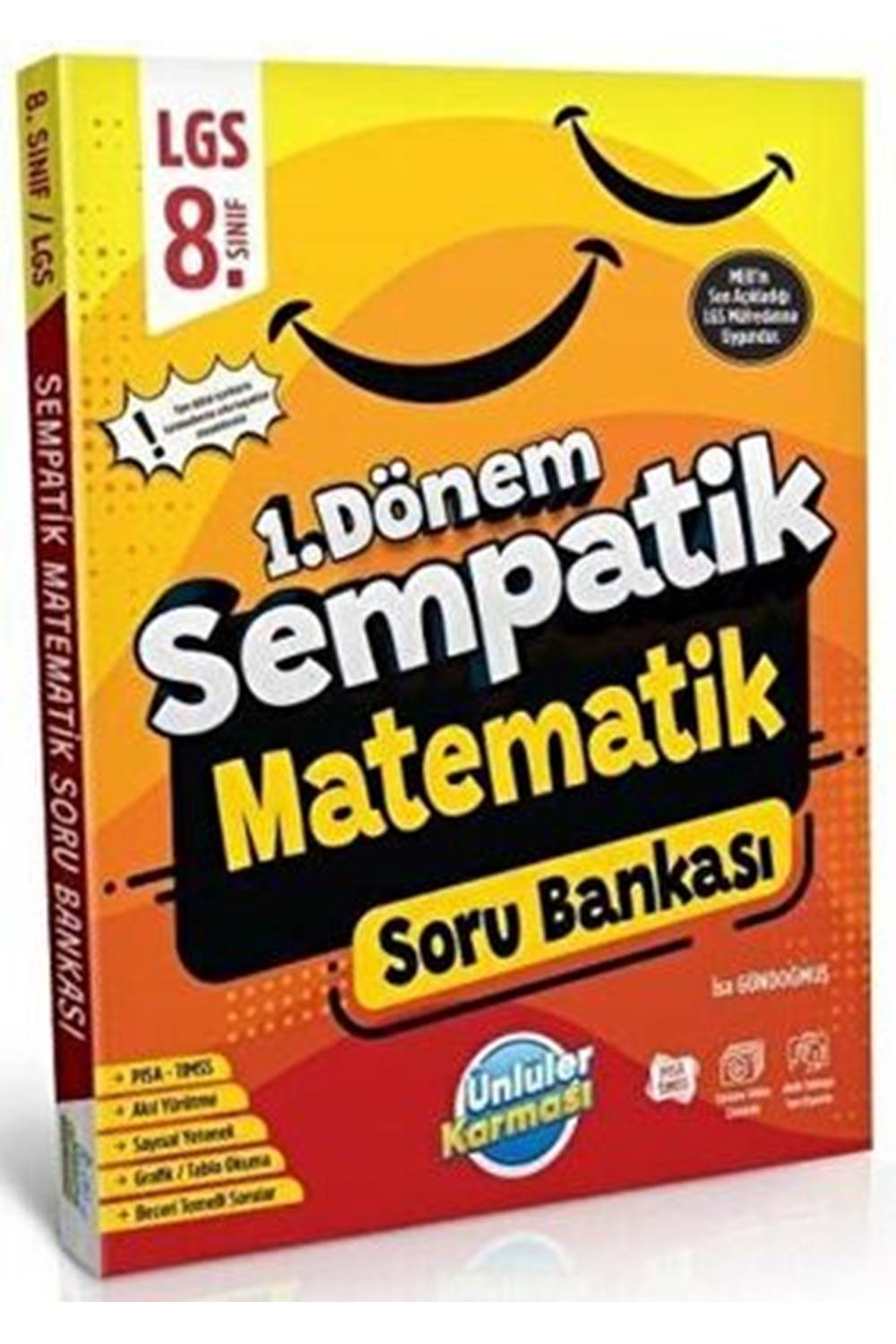 Ünlüler Karması 8. Sınıf LGS Matematik 1. Dönem Sempatik Soru Bankası